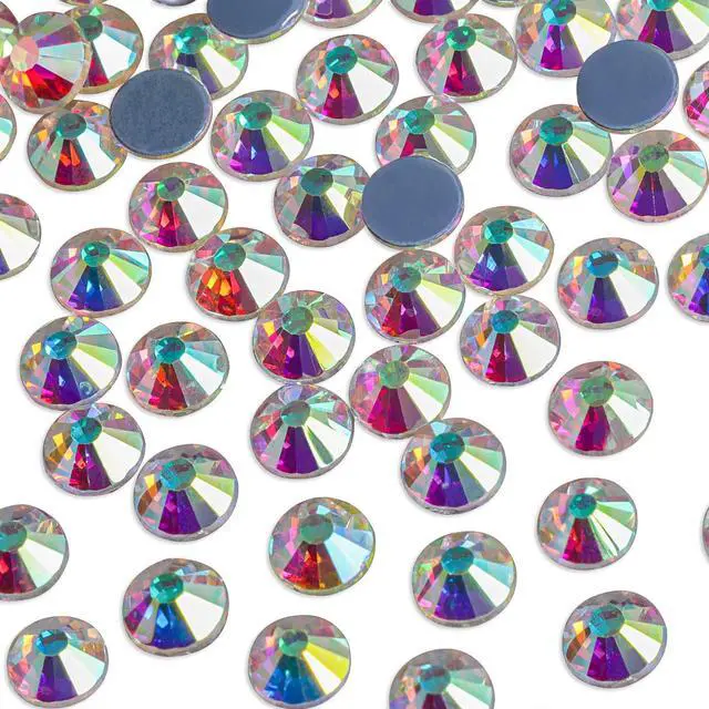 Alt view image 2 of 6 - Hotfix Rhinestones, Crystal AB, SS10, 2880pcs | Hot Fix Crystals for Crafts Clothes, DIY Decoration, 2.7-2.9mm.
