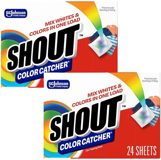 Main image of Color Catcher Sheets for Laundry, Allow Mixed Washes, Prevent Color Runs and Maintain Original Clothing, 24 Count (Pack of 2)