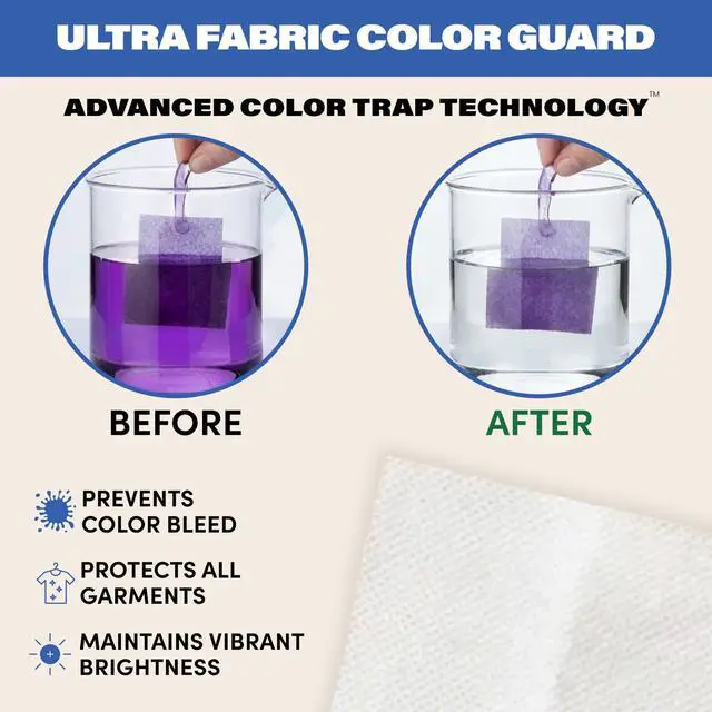 Alt view image 6 of 7 - Color Catchers for Laundry - Protects Clothes with Color Dye Catcher,Run Remover, Color Grabbing and Color Bleed Remover for Clothes - 40 Sheets