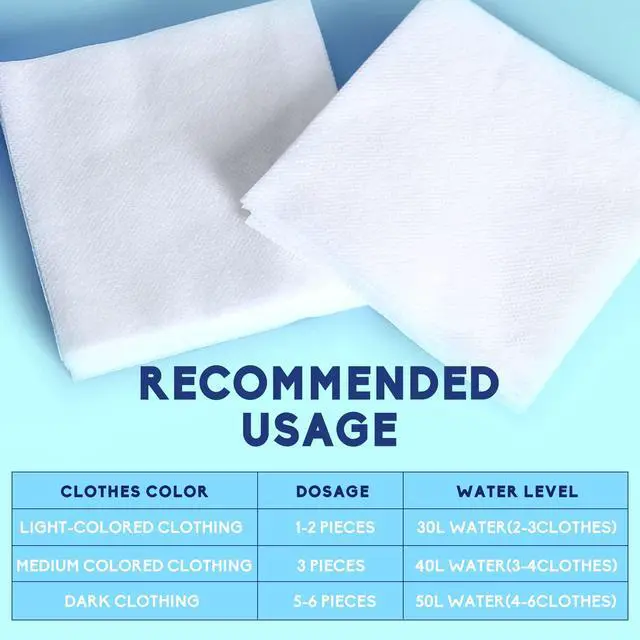 Alt view image 4 of 7 - Color Absorber for Laundry-Protect Your Clothes from Color Bleed and Stains-40 Count