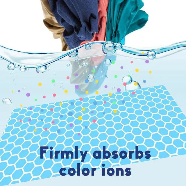 Alt view image 7 of 7 - Color Absorber for Laundry-Protect Your Clothes from Color Bleed and Stains-40 Count