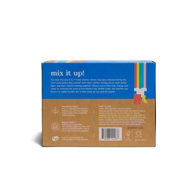 Alt view image 2 of 5 - Bamboo Dye Trapping Laundry Sheets, 70 Count, Free & Clear | Prevents Color Bleeding; Color Catcher Sheets for Washing Machine; Eco-Friendly; Plant-Based; No Plastic Waste