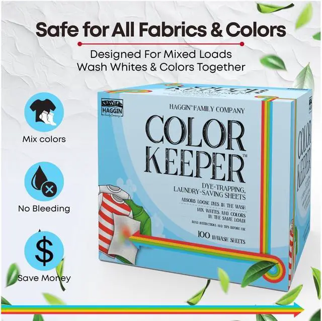 Alt view image 3 of 6 - Dye-Trapping Laundry-Saving Sheets | 120 Value Pack | Fragrance Free | Bleach-free Protection for Mixed Laundry