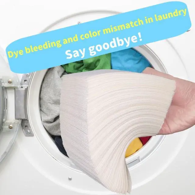 Alt view image 3 of 7 - Color catcher Color Catcher Sheets for Laundry, Allow mixed washes, Prevent color runs, and Maintain original color of clothing, 50 Count - Pack of 4 (200 Total Sheets)Color catchers for laundry