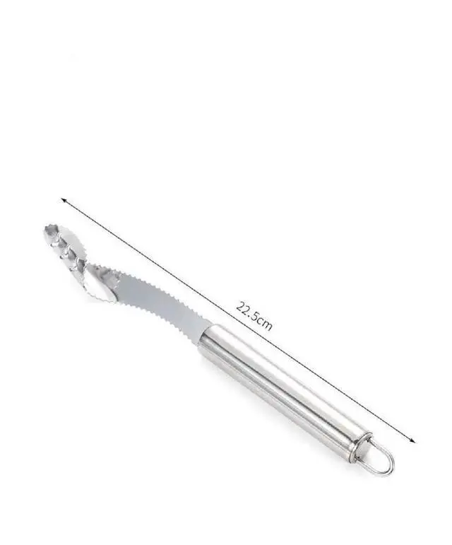Alt view image 4 of 7 - Fruit and Vegetable Corer Tool, Multi-Function Stainless Corer and Pitter Remover Set for Apple, Pear, Cherry, Jujube, Red Dates, Berry, Chili, Jalapeno Pepper, Tomato, potato - 6 Pieces