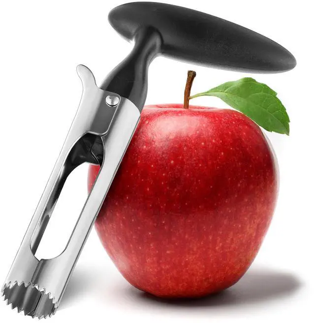 Main image of Apple Corer Remover Tool, Ergonomics Handle with Sharp Serrated Blade | Easy to Use for Fruit Vegetable, Dishwasher Safe