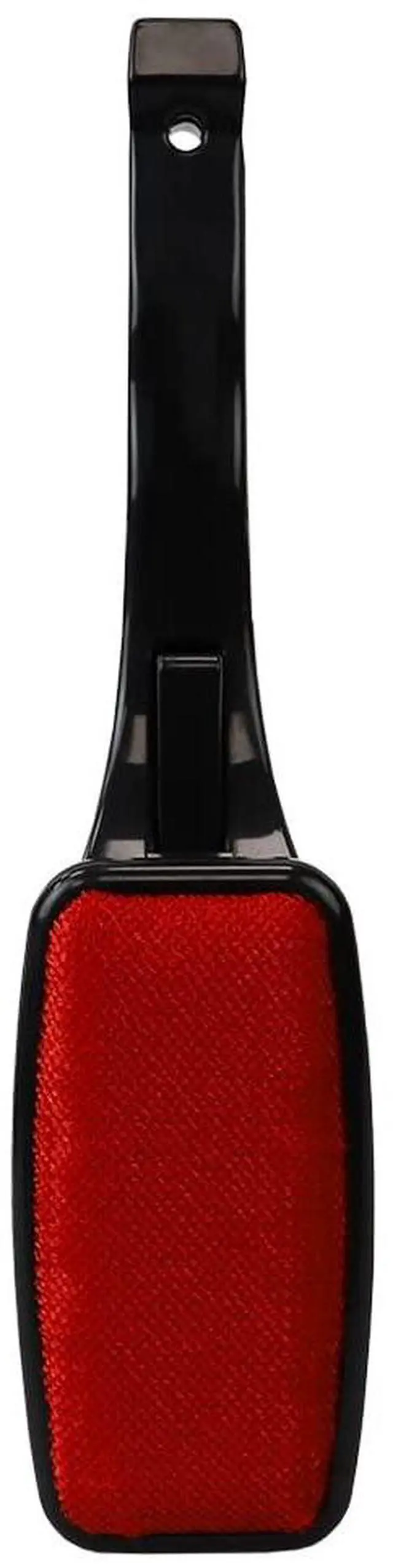 Main image of Lint Remover for Pet Hair by Home Basics: Swiveling Lint Brushes for Clothes and Furniture | Plastic Garment Brush (Red)