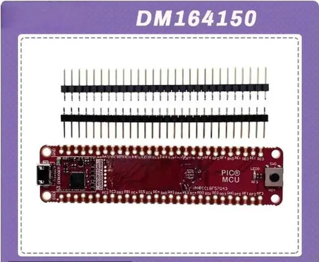 Alt view image 3 of 6 - DM164150 Development Board Evaluation Board PIC18F57Q43