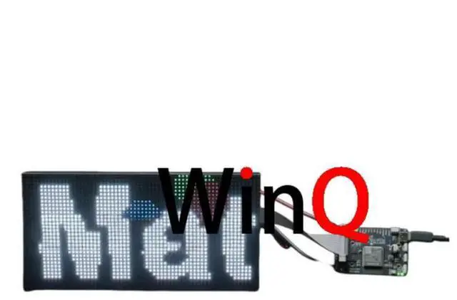 Main image of 5778 display screen matrix portal S3 CircuitPython driven Internet