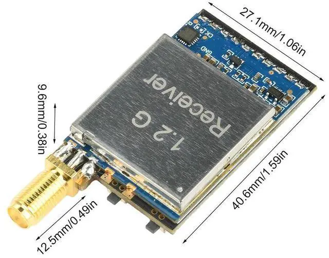 Main image of 1080~2200MHz RX1264-CPB FPV Image Transmission Module 1.2G 64CH FM Analog Audio And Video Transmission Sensor