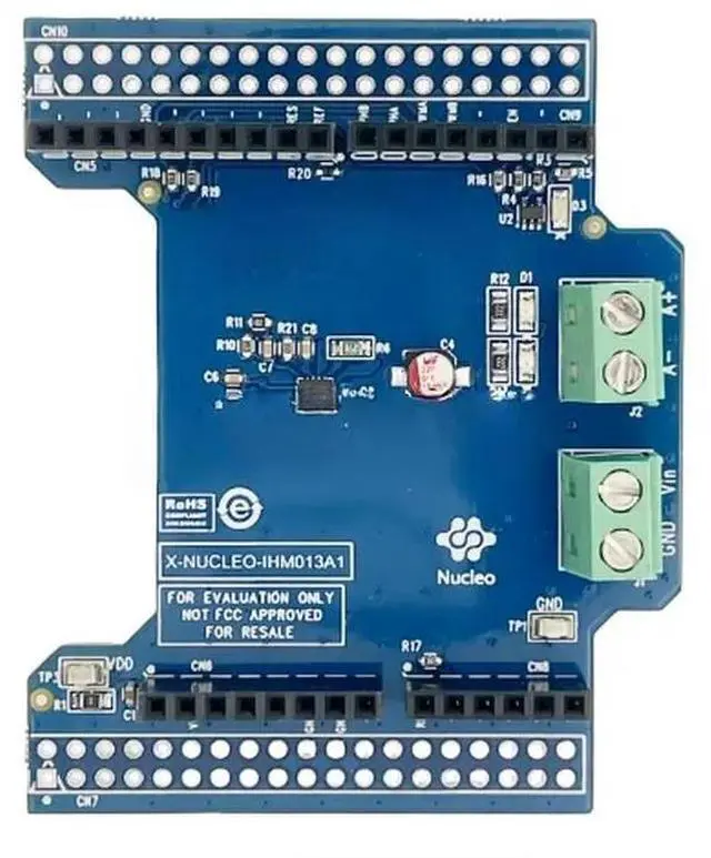 Main image of X-NUCLEO-IHM13A1 Low Voltage Brushed DC Motor Driver Expansion Board