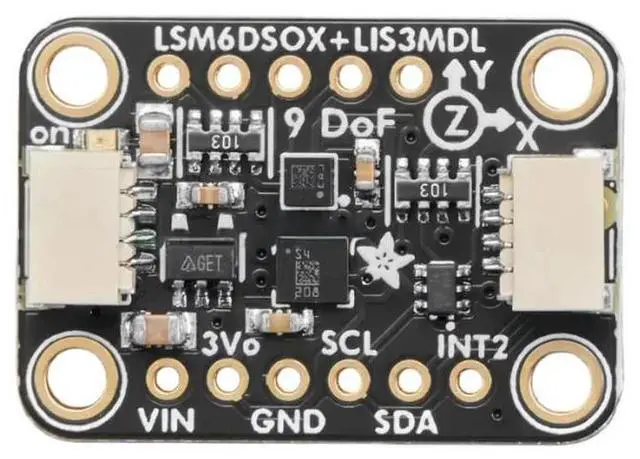 Main image of LSM6DSOX + LIS3MDL - Precision 9 DoF IMU 4517 module