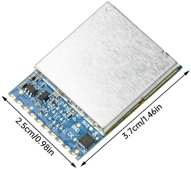 Alt view image 3 of 6 - 480MHz RX3364 3.3G FPV Image Transmission Module Audio Video Transmission Reception Bpard Electronic Kit