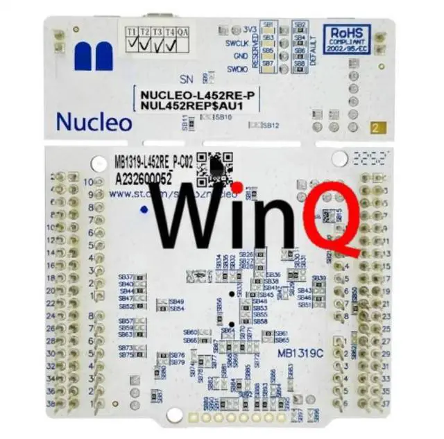 Alt view image 2 of 6 - NUCLEO-L452RE Nucleo-64 development board STM32L452RET6 evaluation board