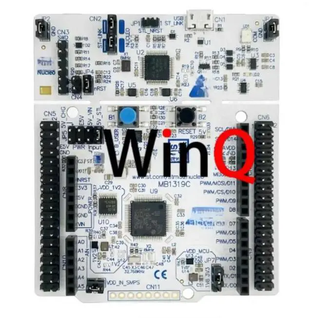 Alt view image 2 of 6 - NUCLEO-L452RE-P Nucleo-64 development board STM32L452RET6