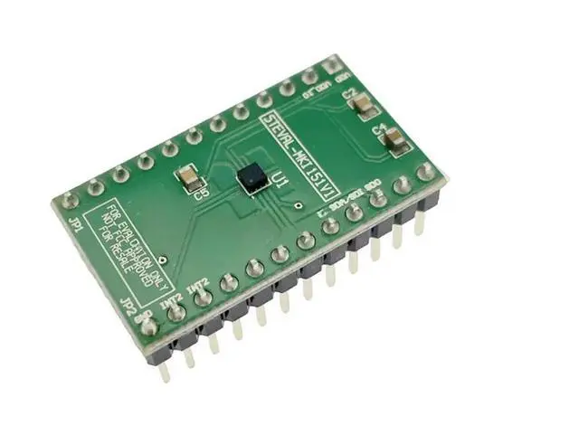 Alt view image 3 of 3 - STEVAL-MKI151V1 DIL 24 socket LIS2DH12 accelerometer adapter board
