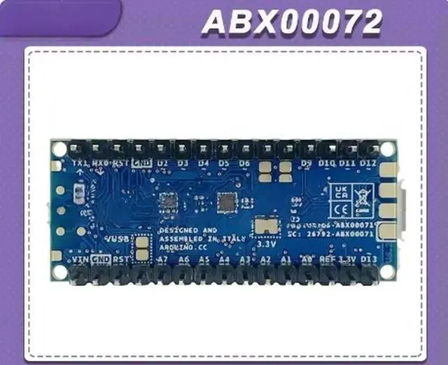 Alt view image 3 of 3 - 33 BLE Rev2 ABX00072 nRF52840 development board