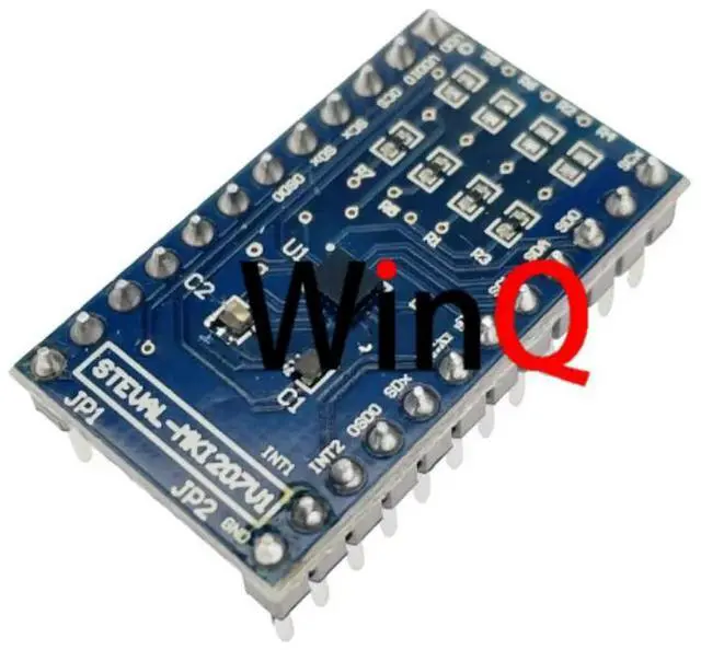 Main image of STEVAL-MKI207V1 205 206 208 DIL24 socket ISM330DHCX adapter board