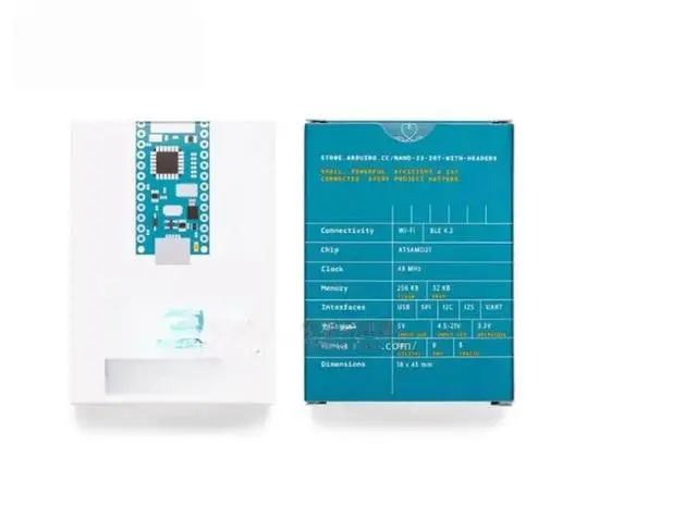 Alt view image 3 of 3 - Spot 33 IoT with headers ABX00032 development board