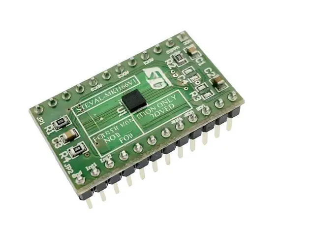 Alt view image 3 of 3 - Spot STEVAL-MKI166V1 H3LIS100DL MEMS Device Evaluation Adapter Board