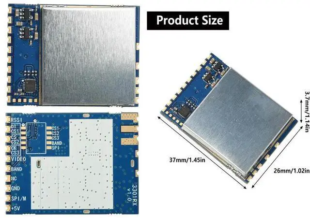 Main image of 3301Rx 3.1-3.7G Module Analog FPV Audio Video RF Transmission Receiver Module