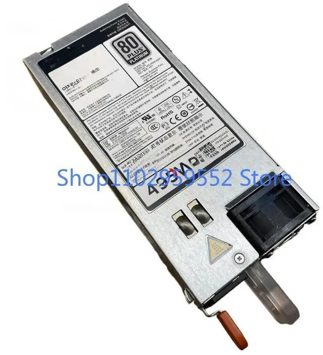 Main image of 1Pcs for R720 R620 Server Power Supply 495W 3GHW3 N24MJ F495E-S0 D495E-S0
