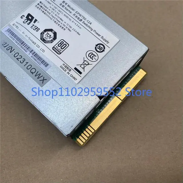 Alt view image 2 of 3 - 1Pcs for EPW750-12A 750W RH2288 1288 RH5885V3 Server Power Supply 02310QWX