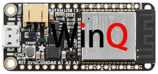 Alt view image 2 of 3 - Development board 3405 HUZZAH32- ESP32 Feather Board