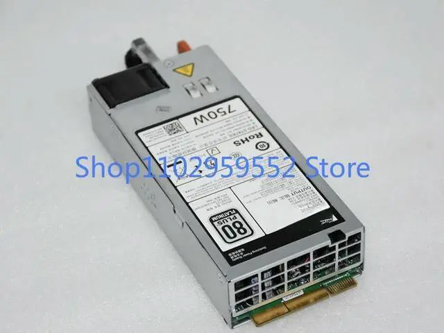 Main image of 1PCS for 750W R720XD R630R730XD Server CWKMX D750E-S3 Power Supply