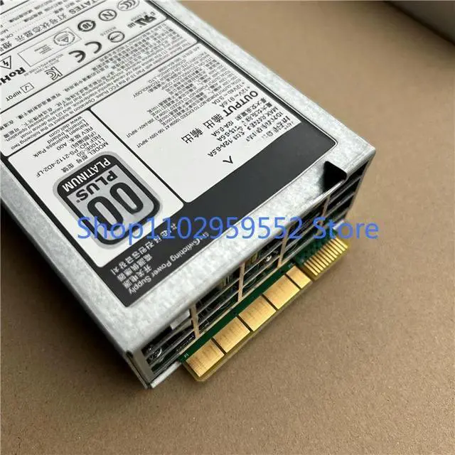 Alt view image 3 of 3 - 1Pcs for R720 R920 1100W Power Supply E1100E-S0 L1100E-S0 0GDPF3 0HT6GX