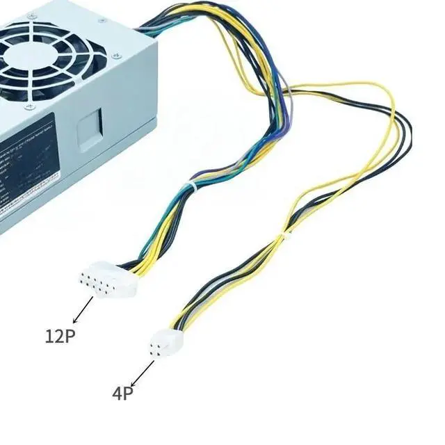 Alt view image 2 of 2 - 1Pcs for E500 small chassis 12-pin power supply GW-T200SPWC-TF GW-TFX200AHD