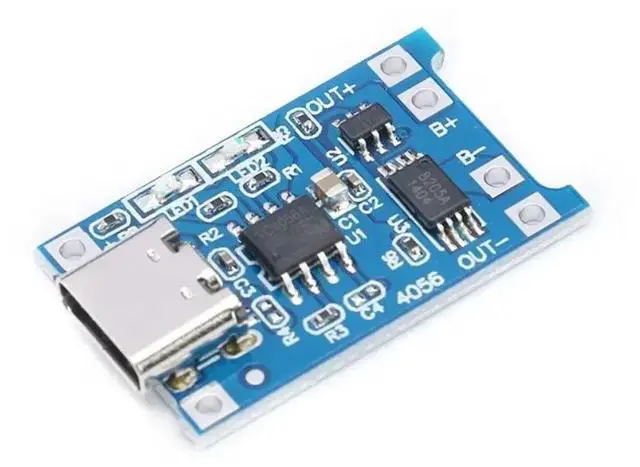 Main image of TYPE-C USB Interface Charging Protection 2-in-1 5V 1A Lithium Charging Module TP4056 Fast Delivery