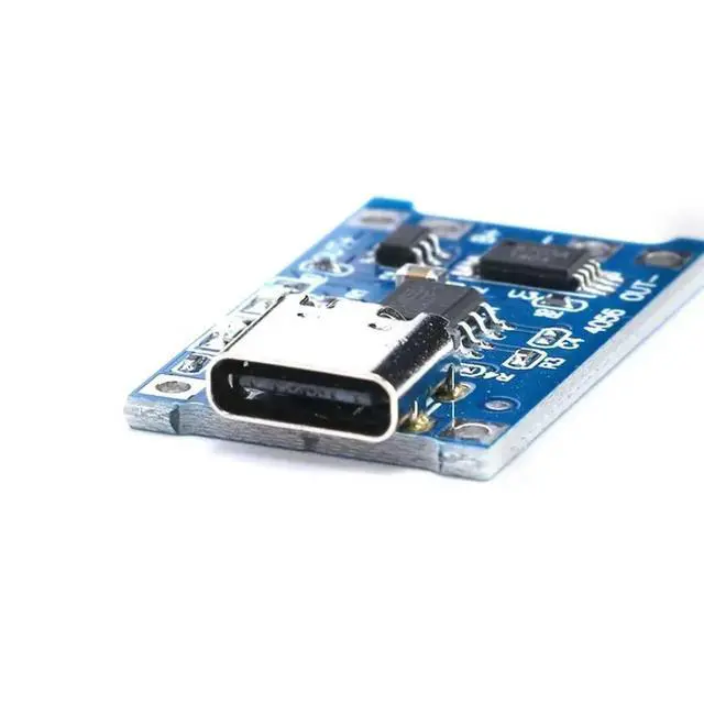 Alt view image 3 of 6 - TYPE-C USB Interface Charging Protection 2-in-1 5V 1A Lithium Charging Module TP4056 Fast Delivery