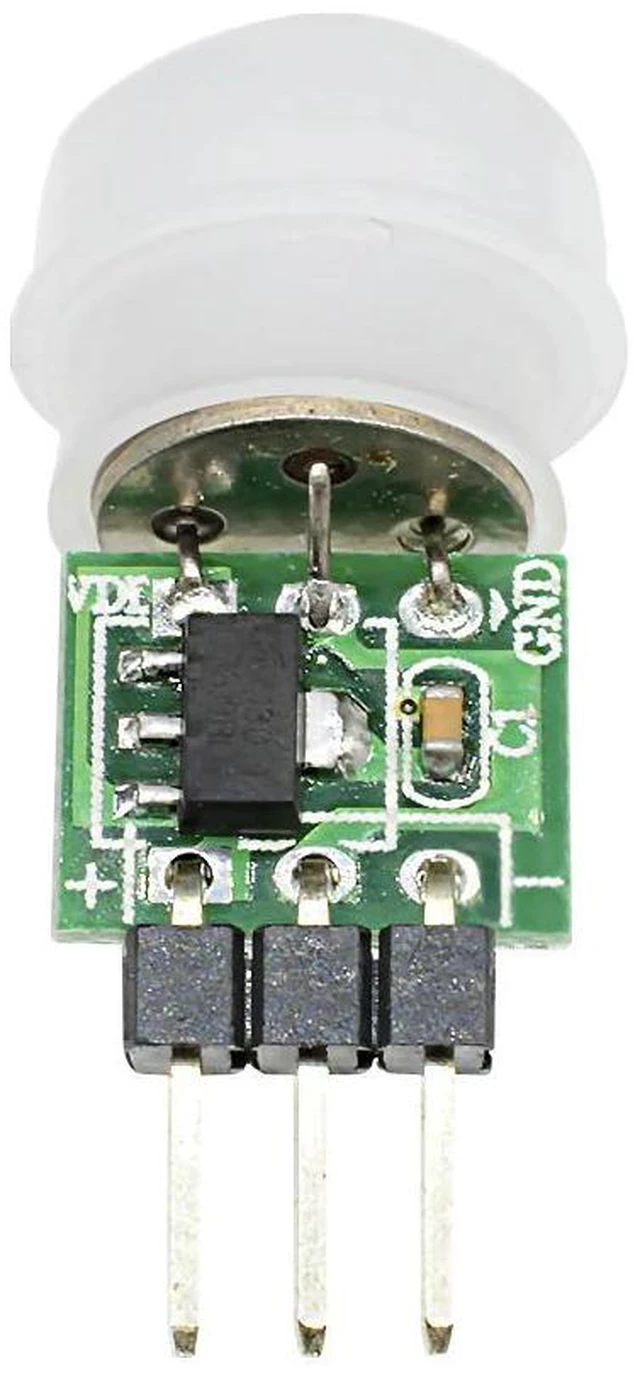 Alt view image 2 of 6 - AM312 DC 2.7 to 12V Position Sensor Board Mini IR Pyroelectric Infrared PIR Motion Human Sensor Automatic Detector Module