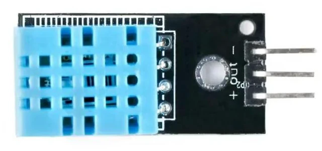 Alt view image 2 of 6 - DHT11 Temperature and Humidity Module with DuPont Line Cable 3.3V-5V Temperature and Humidity Measurement