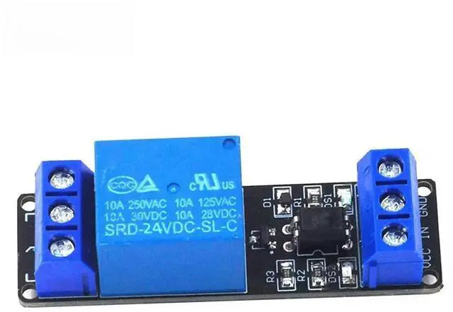 Main image of 5V 12V 24V Low-level Trigger 1 Channel Relay Module Optocoupler Isolation PLC Control Drive Board Dropshipping