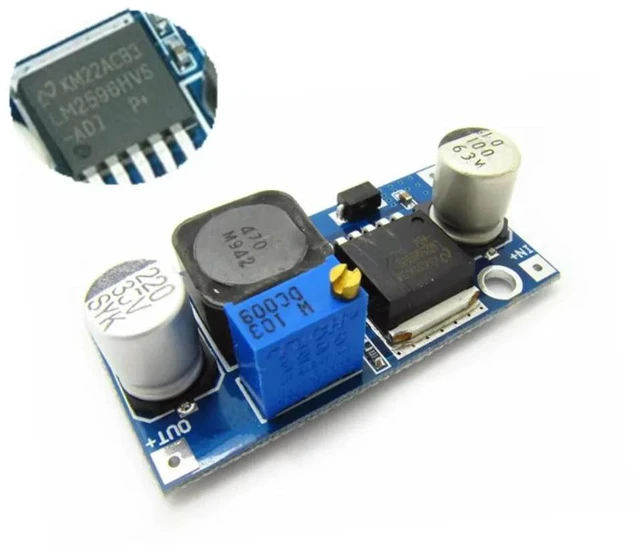 Main image of LM2596HVS LM2596 HV LM2596HV DC-DC Adjustable Step Down Buck Converter Power Module 4.5-50V To 3-35V Urrent limiting