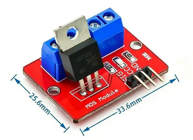 Main image of 1pcs IRF520 drive module MOS tube field effect tube single-chip microcomputer drive module PWM adjustment