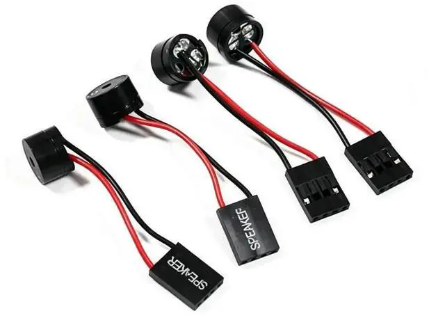 Main image of 5pcs Mini Plug Speaker For PC Interanal BIOS Computer Motherboard Mini Onboard Case Buzzer Board Beep Alarm