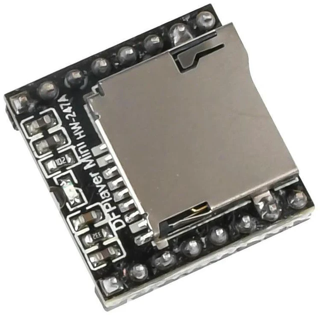 Alt view image 2 of 3 - TF Card U Disk Mini MP3 Decoder Player WMV Audio Voice Module DFPlayer for