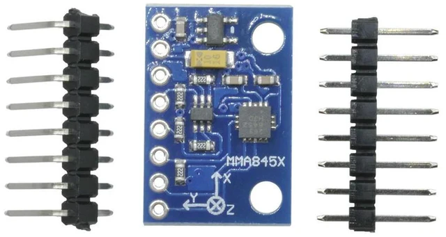Main image of GY-45 MMA8452 Digital Triaxial Accelerometer Tilt Sensor Module High Precision 3V-5V For