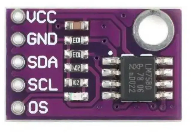 Alt view image 3 of 3 - LM75 CJMCU-75 Temperature Sensor Module High Speed I2C IIC Interface High Precision