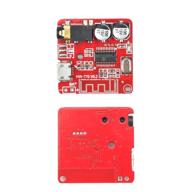 Alt view image 3 of 3 - Mini 3.7V-5V 4.1 Audio Receiver MP3 Decoder Lossless Amplifier Module