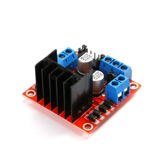 Alt view image 5 of 6 - L298N Driver Board Module L298 Stepper Motor Car Robot Breadboard Peltier High Power