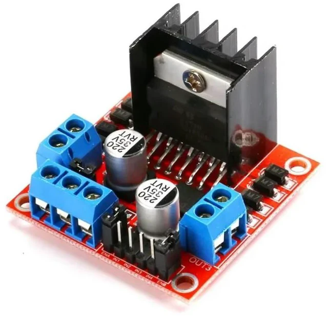 Alt view image 4 of 6 - L298N Driver Board Module L298 Stepper Motor Car Robot Breadboard Peltier High Power