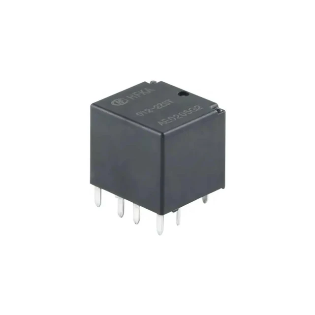 Alt view image 5 of 6 - HFKA 012-2ZST Two-group Changeover 12VDC 10-pin Automotive Relay