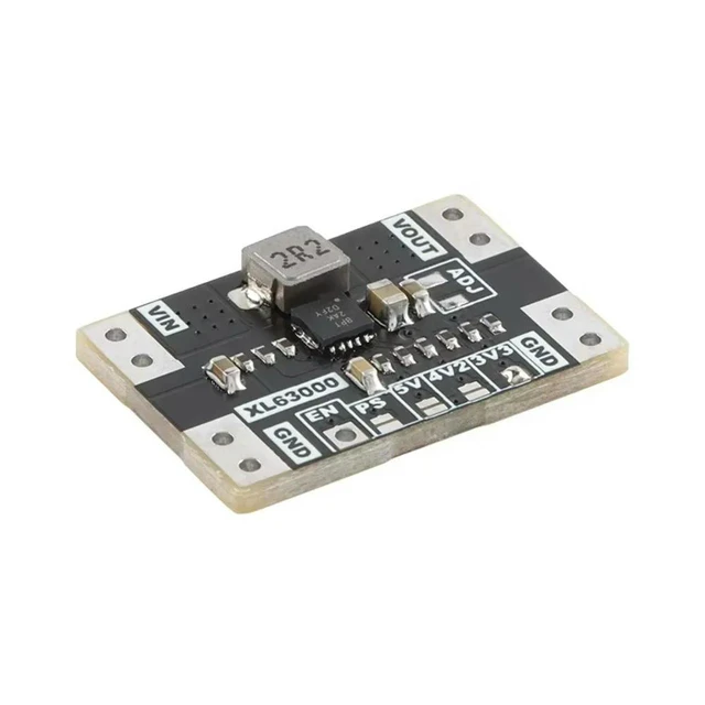 Alt view image 4 of 6 - XL63000 Automatic Voltage Step up Down Power Module Lithium Microcomputer Stabilized Boost Buck TPS63000