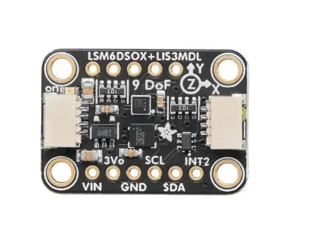 Alt view image 4 of 6 - LSM6DSOX + LIS3MDL - Precision 9 DoF IMU 4517 module