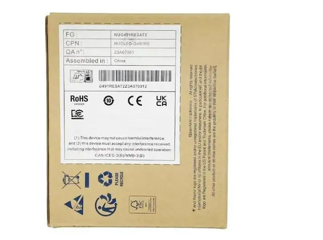 Alt view image 6 of 6 - NUCLEO-G491RE Nucleo-64 development board STM32G491RET6 microcontroller
