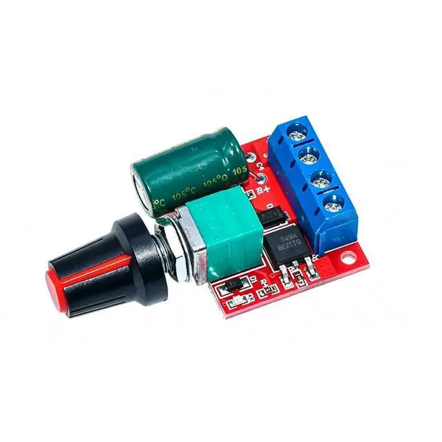 Alt view image 2 of 2 - 1pcs DC-DC 4.5V 5V-35V 5A 90W PWM DC Motor Speed Controller Module Speed Regulator Control Adjust Board Switch 12V 24V PN35